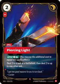 Piercing Light [Spiritforged] | Card Merchant Takapuna