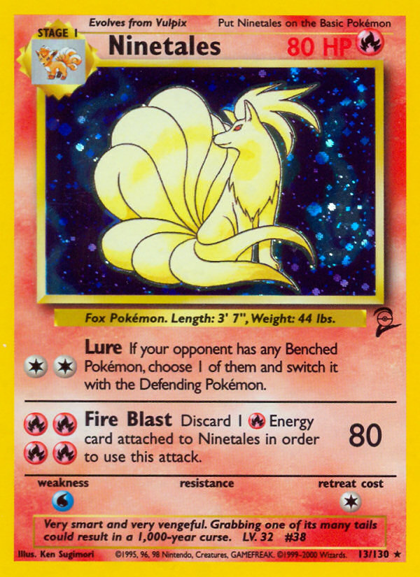 Ninetales (13/130) [Base Set 2] | Card Merchant Takapuna