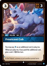 Frostcoat Cub [Spiritforged] | Card Merchant Takapuna