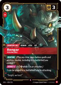 Rengar - Pouncing [Spiritforged] | Card Merchant Takapuna