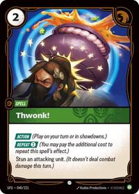 Thwonk! [Spiritforged] | Card Merchant Takapuna