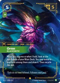Ornn - Blacksmith (Alternate Art) [Spiritforged]