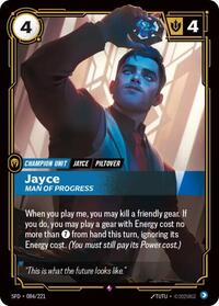 Jayce - Man of Progress [Spiritforged] | Card Merchant Takapuna