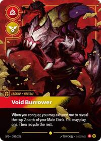 Rek'sai - Void Burrower (Overnumbered) [Spiritforged] | Card Merchant Takapuna