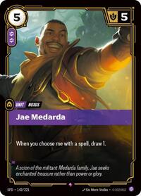Jae Medarda [Spiritforged] | Card Merchant Takapuna