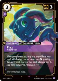 Fizz - Trickster [Spiritforged] | Card Merchant Takapuna