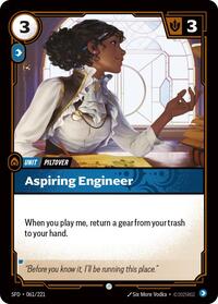 Aspiring Engineer [Spiritforged] | Card Merchant Takapuna