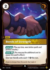 Bonds of Strength [Spiritforged]