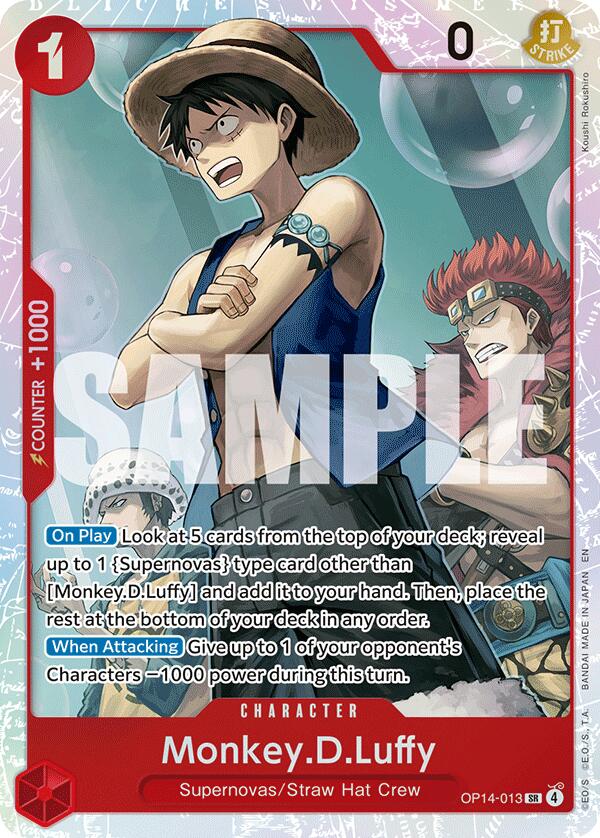 Monkey.D.Luffy [The Azure Sea's Seven] | Card Merchant Takapuna