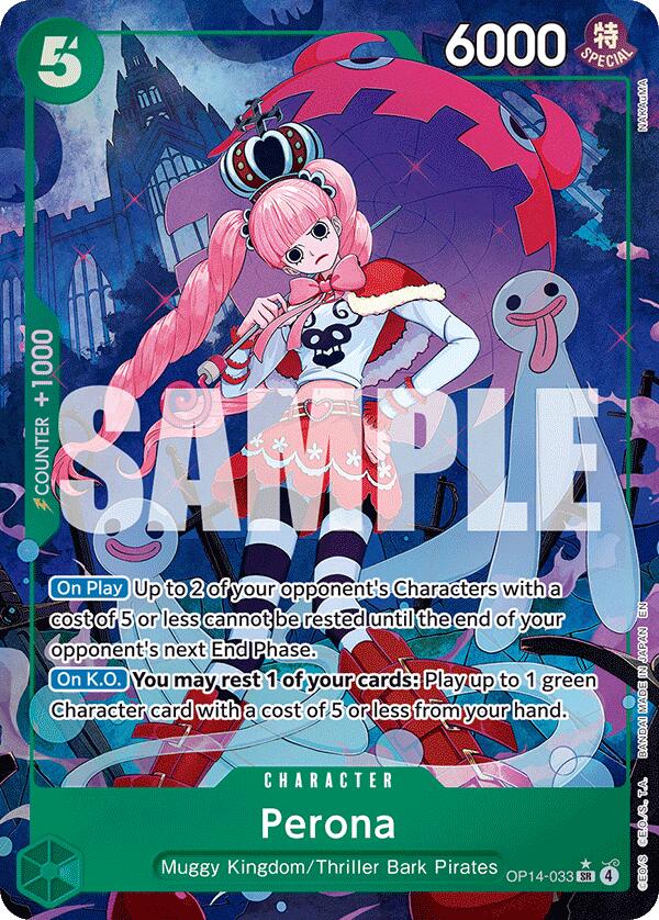 Perona (Alternate Art) [The Azure Sea's Seven] | Card Merchant Takapuna