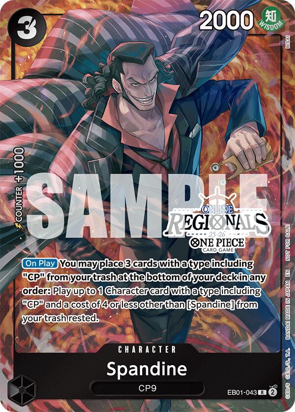 Spandine (Online Regional Participation Pack 2025 Vol.1) [One Piece Promotion Cards] | Card Merchant Takapuna