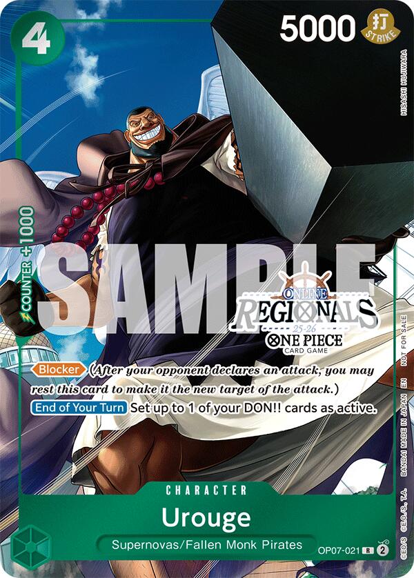 Urouge (Online Regional Participation Pack 2025 Vol.1) [One Piece Promotion Cards] | Card Merchant Takapuna