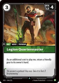 Legion Quartermaster [Spiritforged] | Card Merchant Takapuna
