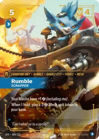 Rumble - Scrapper [Spiritforged] | Card Merchant Takapuna
