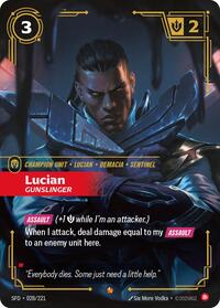 Lucian - Gunslinger [Spiritforged] | Card Merchant Takapuna