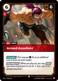 Armed Assailant [Spiritforged] | Card Merchant Takapuna