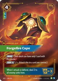 Forgefire Cape [Spiritforged] | Card Merchant Takapuna