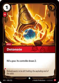 Detonate [Spiritforged] | Card Merchant Takapuna