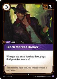 Black Market Broker [Spiritforged]