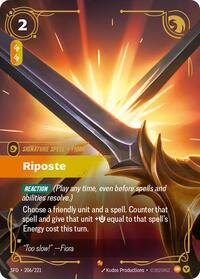Riposte [Spiritforged] | Card Merchant Takapuna