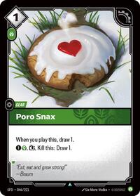 Poro Snax [Spiritforged] | Card Merchant Takapuna