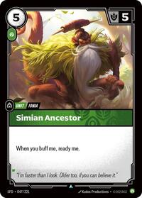 Simian Ancestor [Spiritforged] | Card Merchant Takapuna