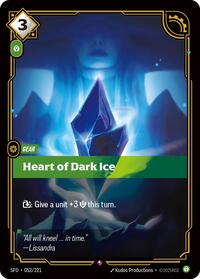 Heart of Dark Ice [Spiritforged] | Card Merchant Takapuna