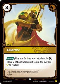 Guards! [Spiritforged] | Card Merchant Takapuna