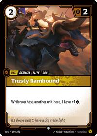 Trusty Ramhound [Spiritforged] | Card Merchant Takapuna