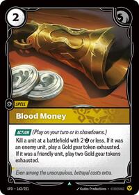Blood Money [Spiritforged] | Card Merchant Takapuna