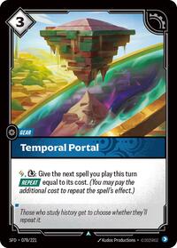 Temporal Portal [Spiritforged] | Card Merchant Takapuna