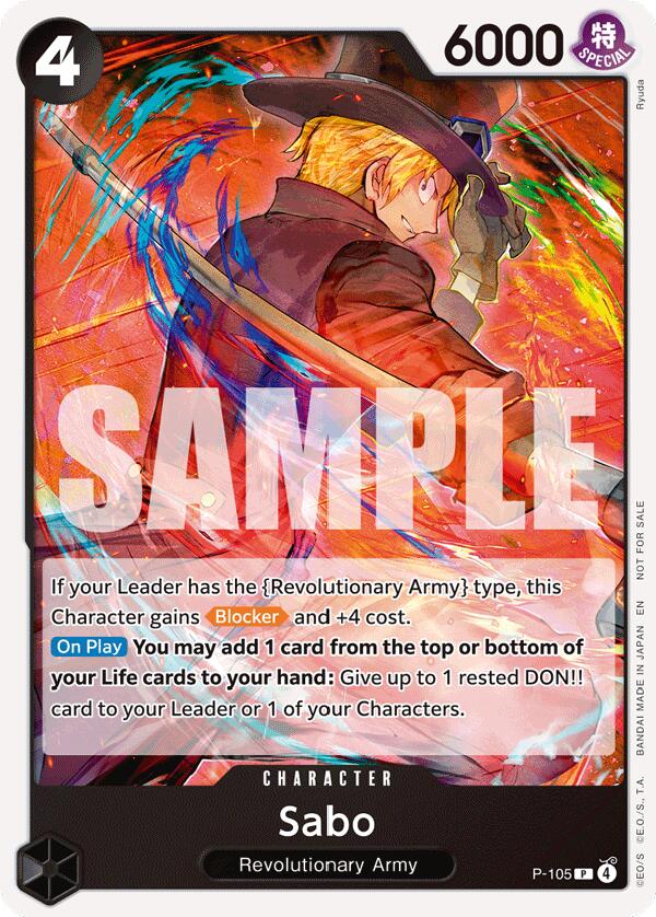 Sabo (Store Tournament 2025 Vol. 4) [One Piece Promotion Cards] | Card Merchant Takapuna