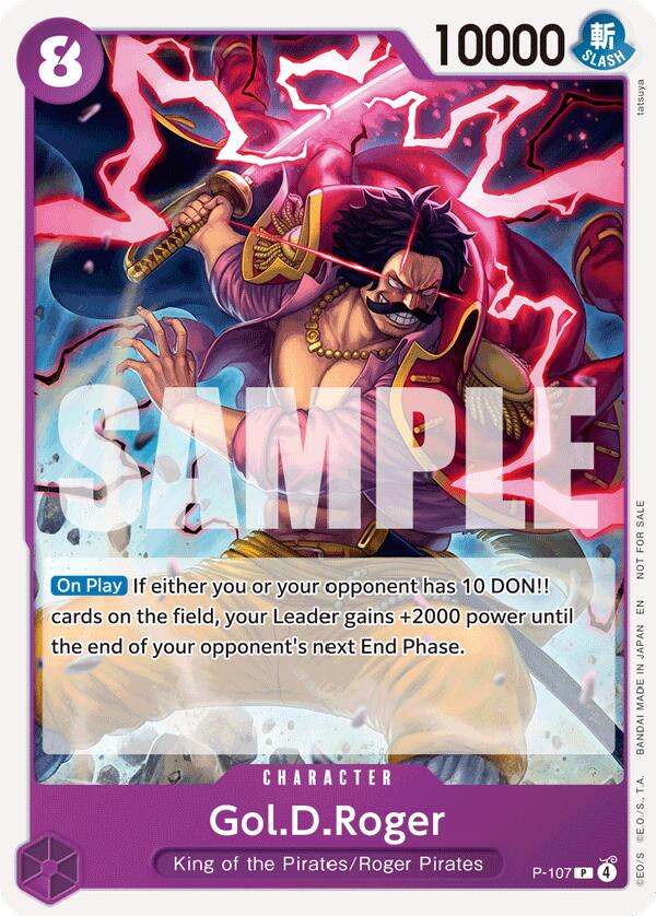Gol.D.Roger (Store Tournament 2025 Vol. 4) [One Piece Promotion Cards] | Card Merchant Takapuna
