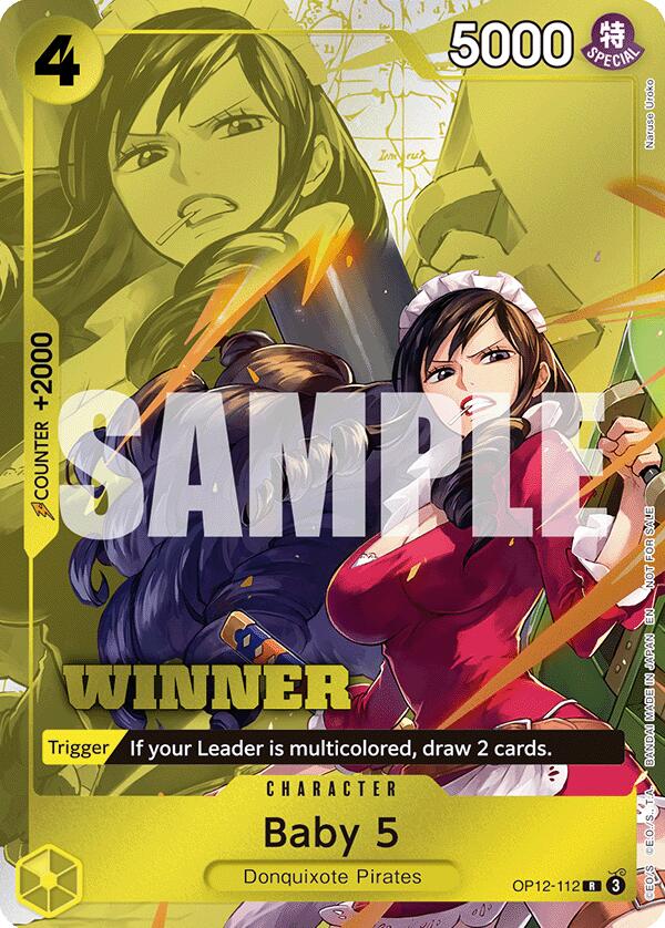 Baby 5 (Winner Pack 2026 Vol. 1) [One Piece Promotion Cards] | Card Merchant Takapuna