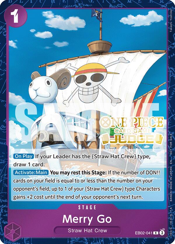 Merry Go (Judge Pack Vol. 7) [One Piece Promotion Cards] | Card Merchant Takapuna