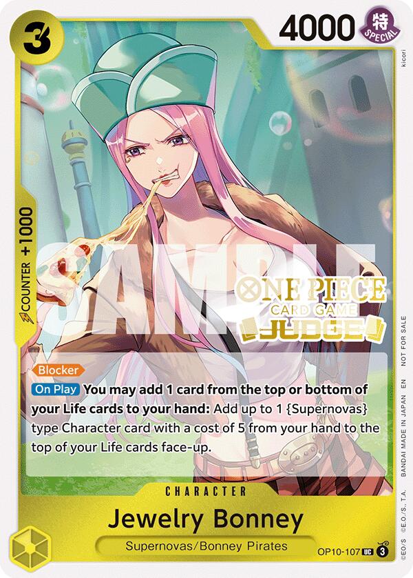 Jewelry Bonney (Judge Pack Vol. 7) [One Piece Promotion Cards] | Card Merchant Takapuna
