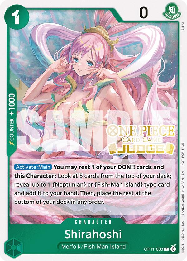 Shirahoshi (Judge Pack Vol. 7) [One Piece Promotion Cards] | Card Merchant Takapuna