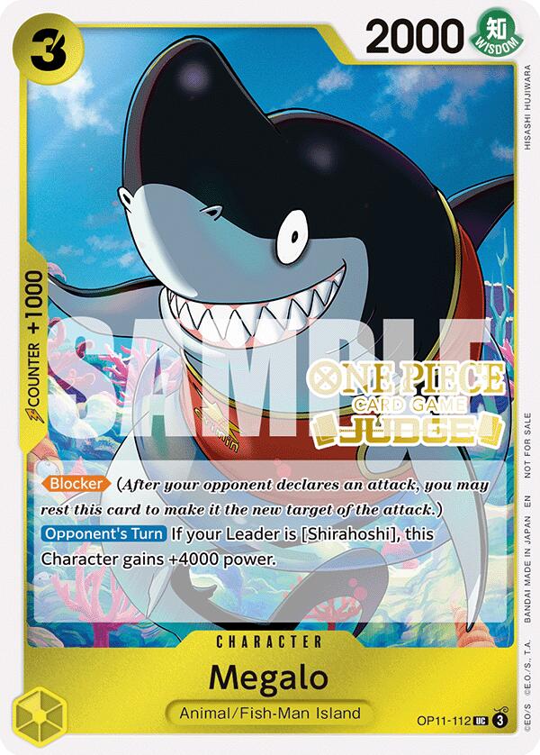 Megalo (Judge Pack Vol. 7) [One Piece Promotion Cards] | Card Merchant Takapuna