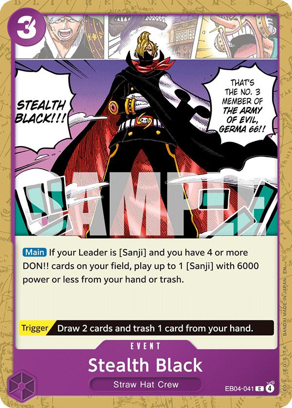 Stealth Black [The Azure Sea's Seven] | Card Merchant Takapuna
