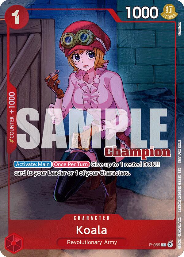 Koala (CS 25-26 Winner Card Set 2) [One Piece Promotion Cards] | Card Merchant Takapuna