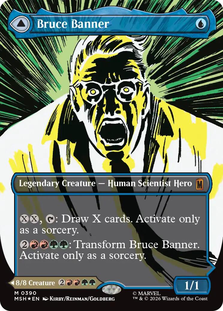 Bruce Banner (Borderless) [Marvel Super Heroes] | Card Merchant Takapuna