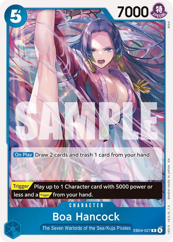 Boa Hancock (EB04-027) [The Azure Sea's Seven] | Card Merchant Takapuna
