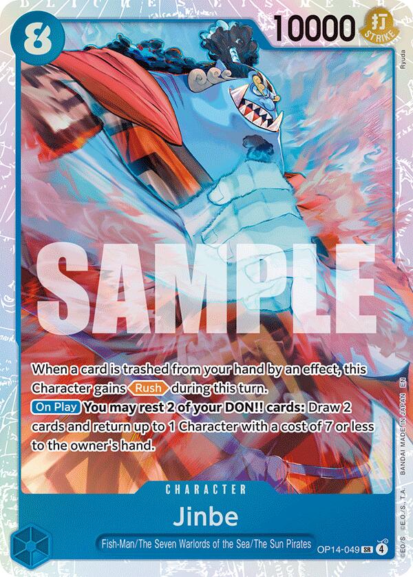 Jinbe (OP14-049) [The Azure Sea's Seven] | Card Merchant Takapuna
