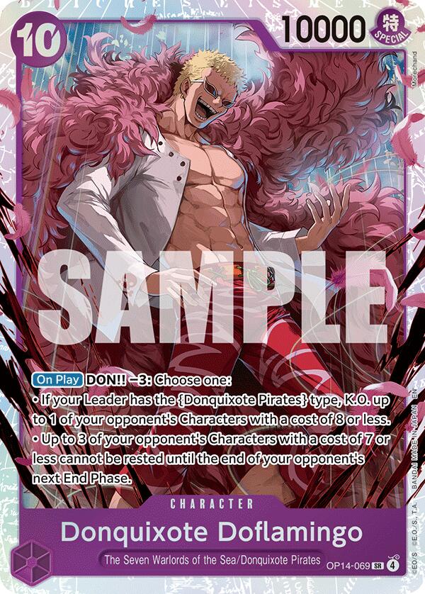 Donquixote Doflamingo (OP14-069) [The Azure Sea's Seven] | Card Merchant Takapuna
