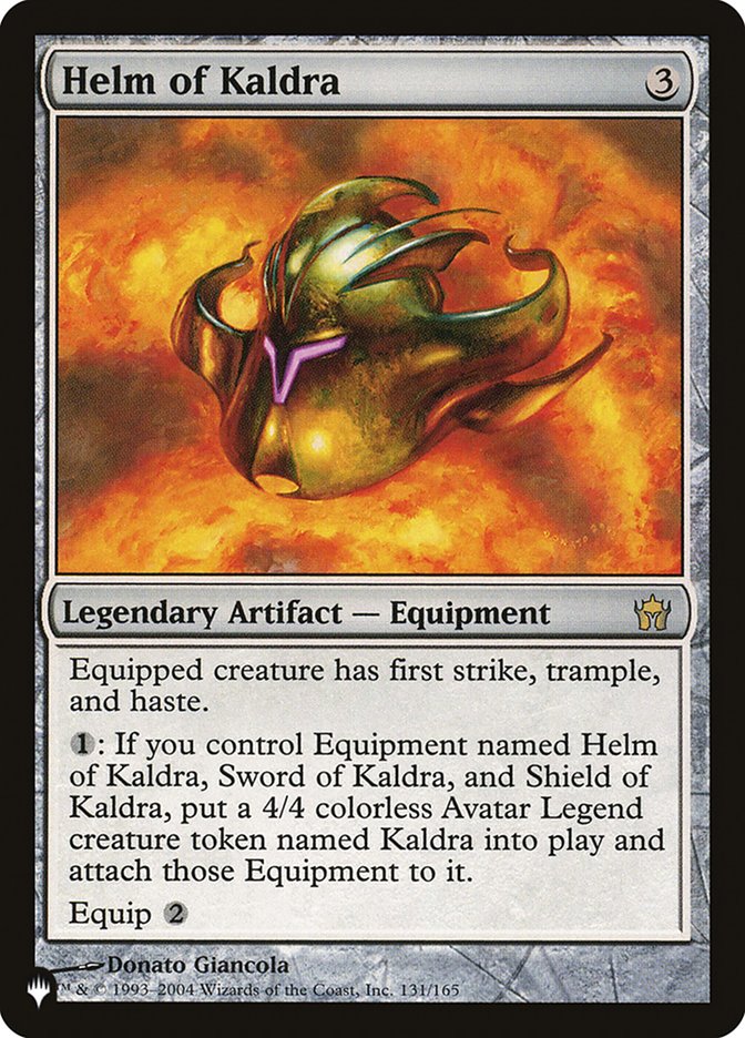 Helm of Kaldra [The List] | Card Merchant Takapuna