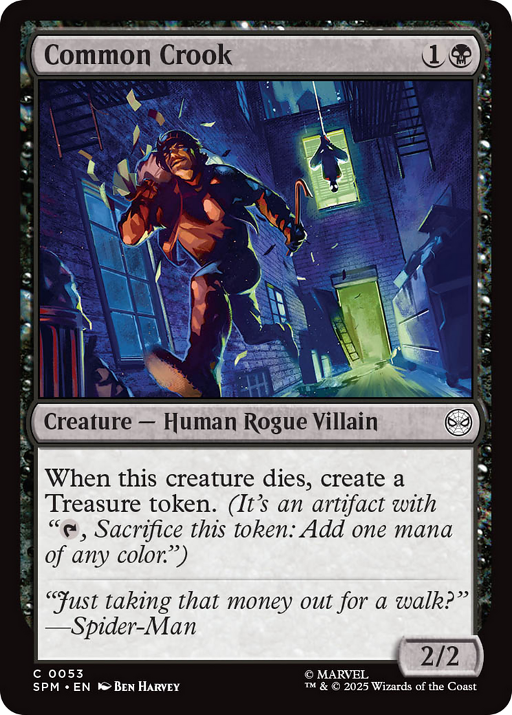 Common Crook [Marvel's Spider-Man] | Card Merchant Takapuna