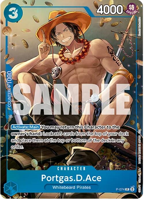 Portgas.D.Ace (Tin Pack Set Vol. 2) [One Piece Promotion Cards] | Card Merchant Takapuna