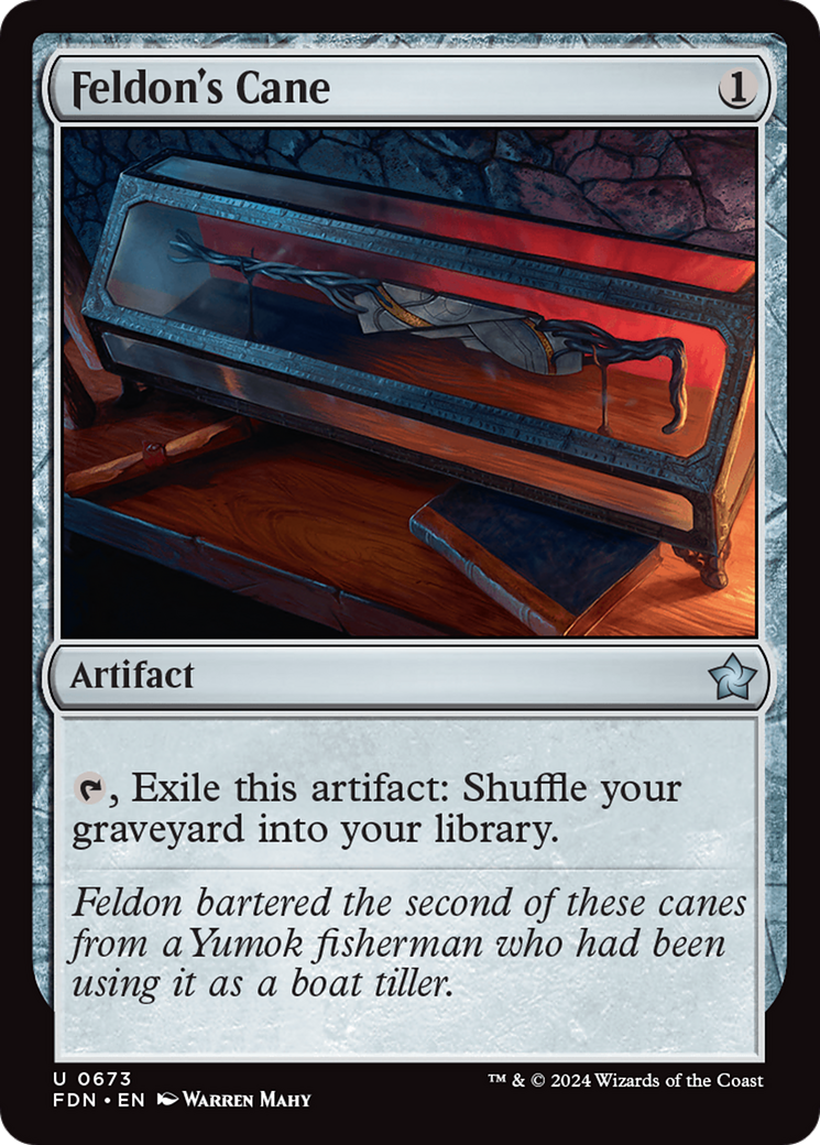 Feldon's Cane [Foundations] | Card Merchant Takapuna