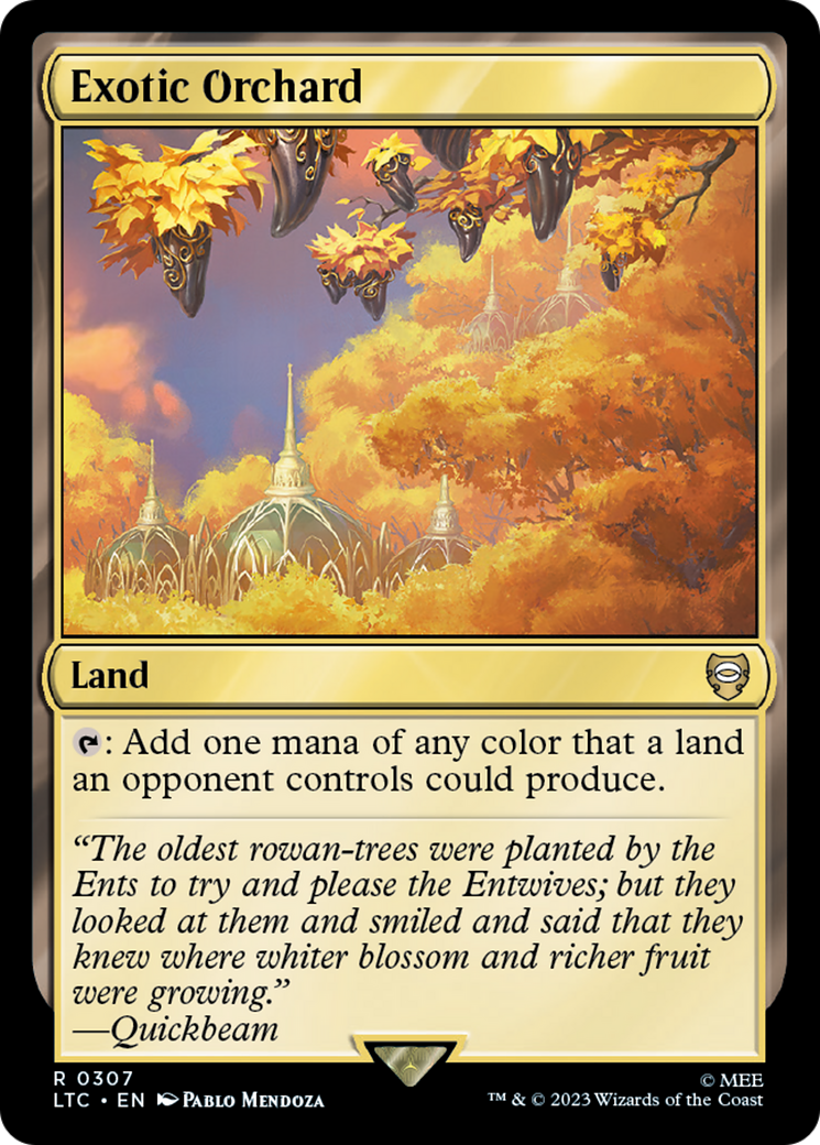 Exotic Orchard [The Lord of the Rings: Tales of Middle-Earth Commander] | Card Merchant Takapuna