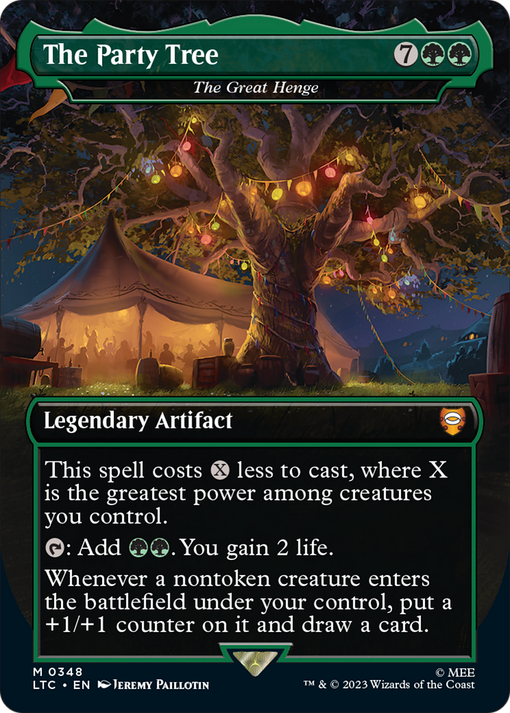 The Party Tree - The Great Henge [The Lord of the Rings: Tales of Middle-Earth Commander] | Card Merchant Takapuna